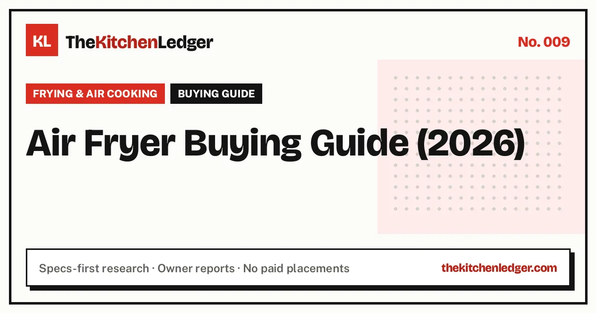 Air Fryer Buying Guide (2026)