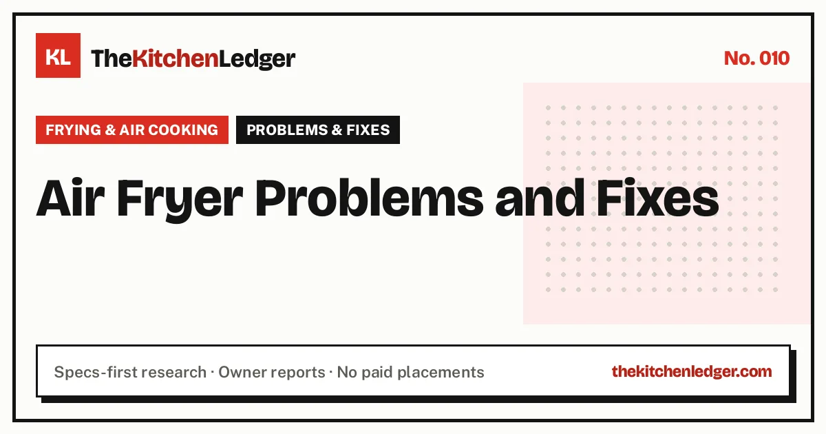 Air Fryer Problems and Fixes