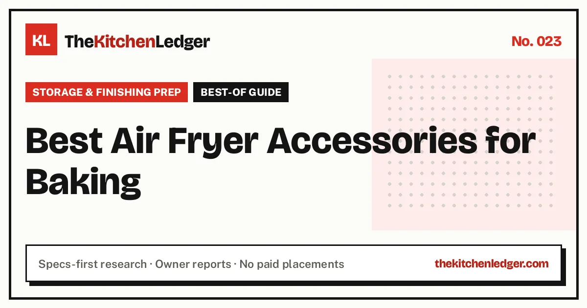Best Air Fryer Accessories for Baking