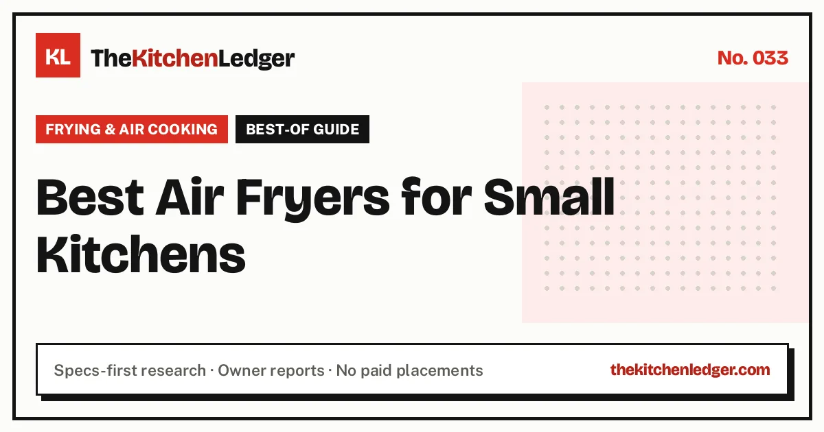 Best Air Fryers for Small Kitchens