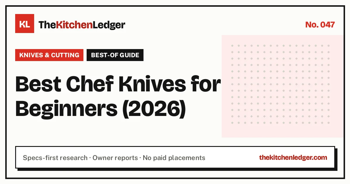 Best Chef Knives for Beginners (2026)