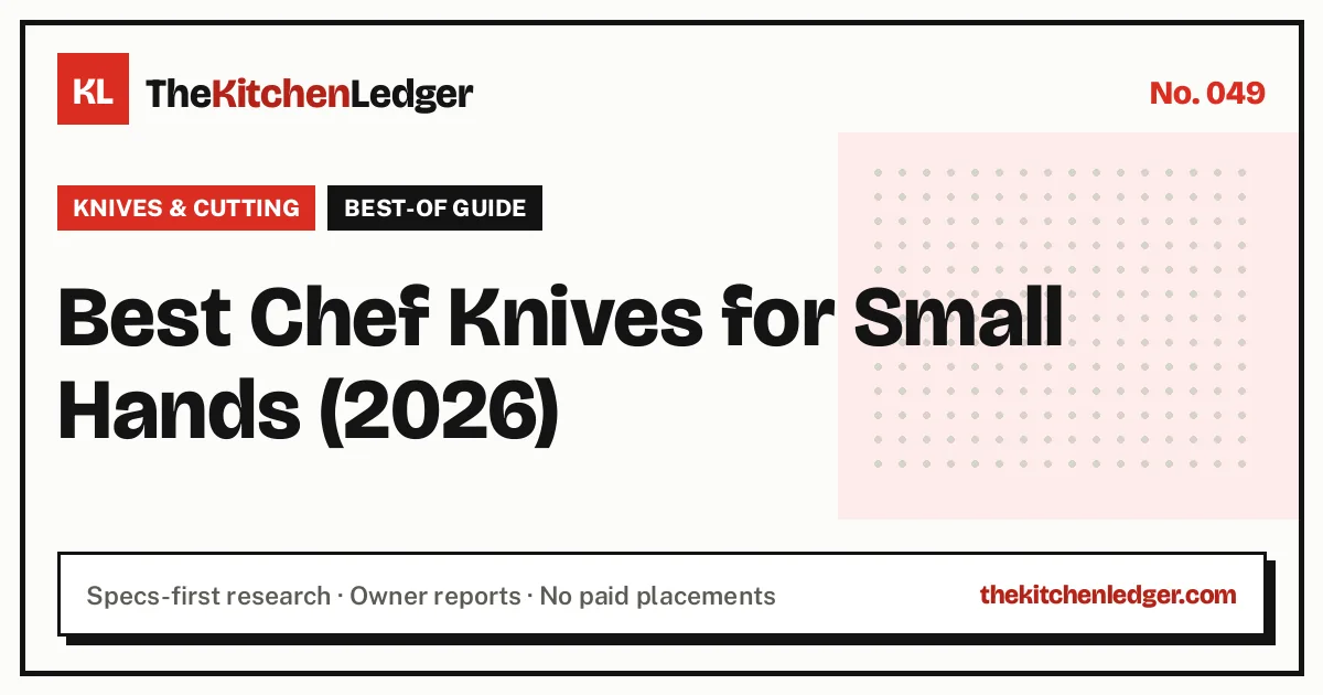 Best Chef Knives for Small Hands (2026)