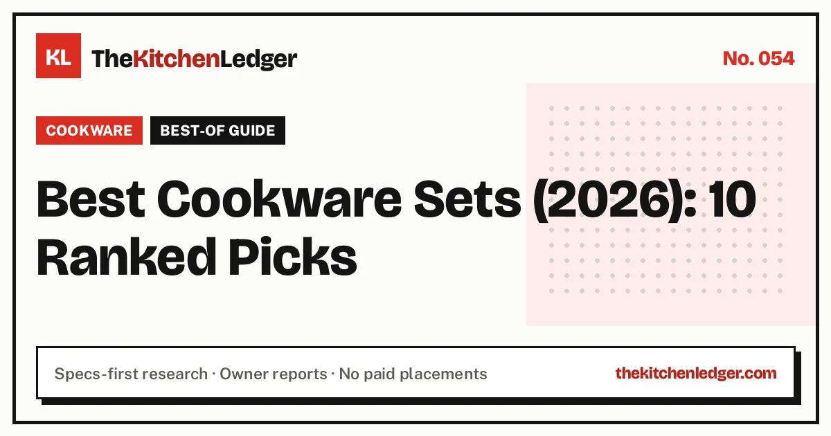Best Cookware Sets (2026): 10 Ranked Picks