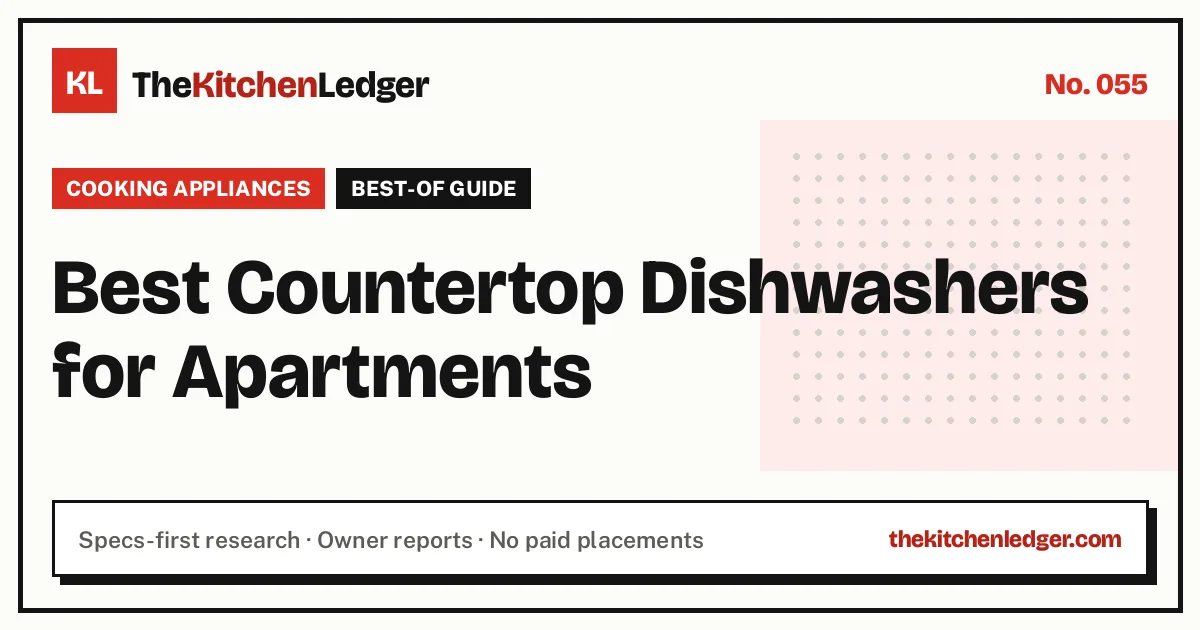 Best Countertop Dishwashers for Apartments