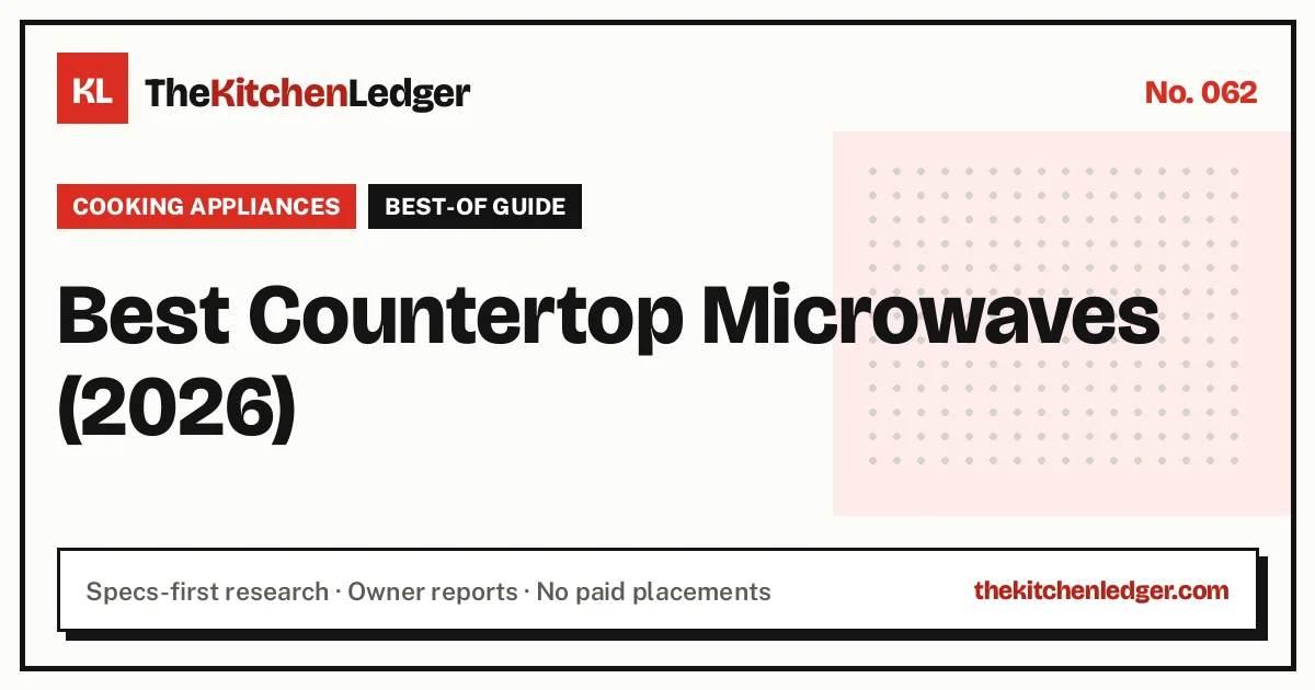 Best Countertop Microwaves (2026)