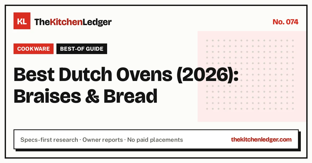 Best Dutch Ovens (2026): Braises & Bread