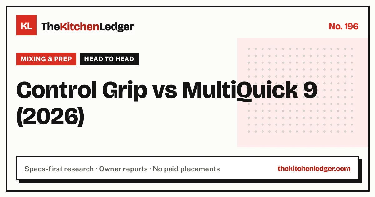 Control Grip vs MultiQuick 9 (2026)