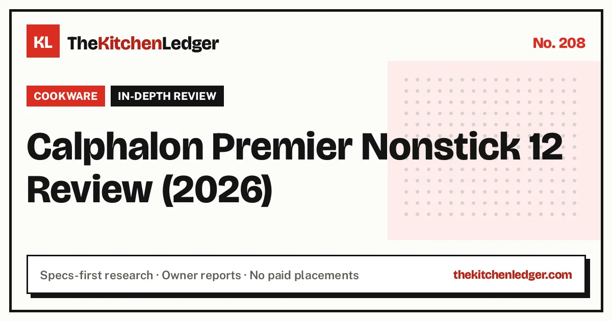 Calphalon Premier Nonstick 12 Review (2026)