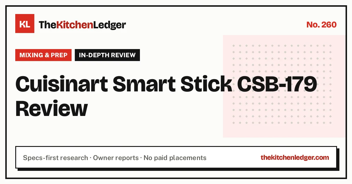 Cuisinart Smart Stick CSB-179 Review