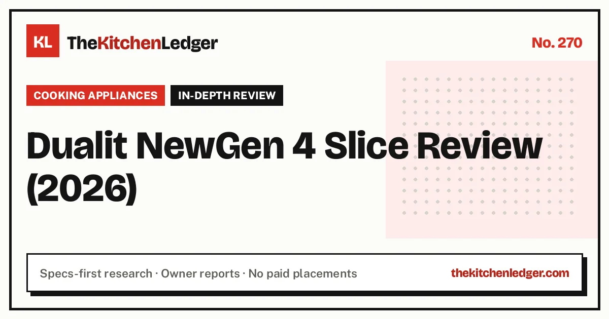 Dualit NewGen 4 Slice Review (2026)