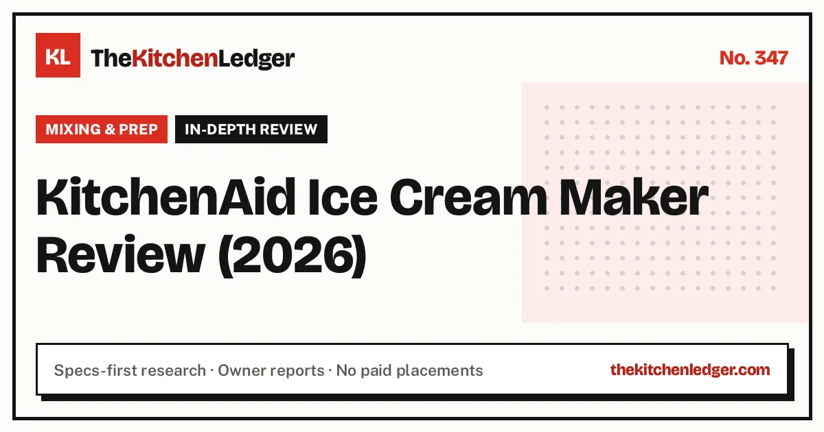 KitchenAid Ice Cream Maker Review (2026)