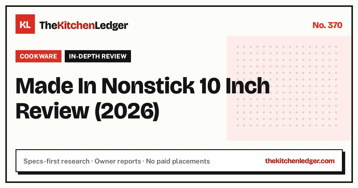 Made In Nonstick 10 Inch Review (2026)
