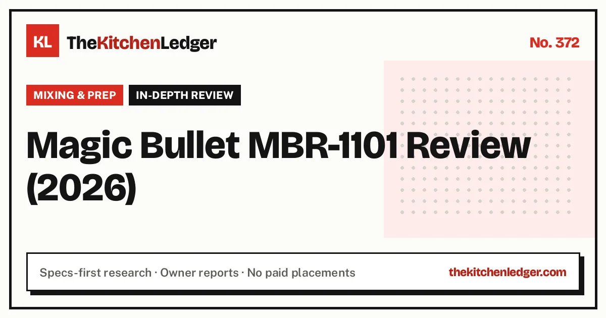 Magic Bullet MBR-1101 Review (2026)