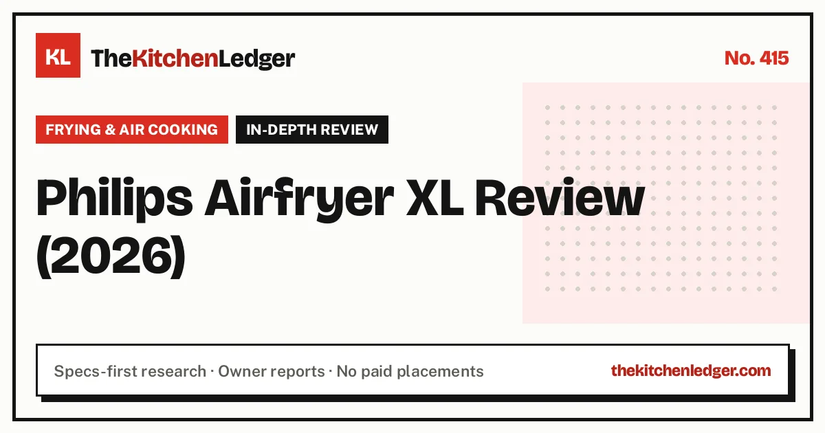 Philips Airfryer XL Review (2026)