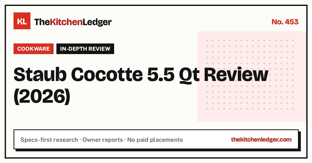 Staub Cocotte 5.5 Qt Review (2026)