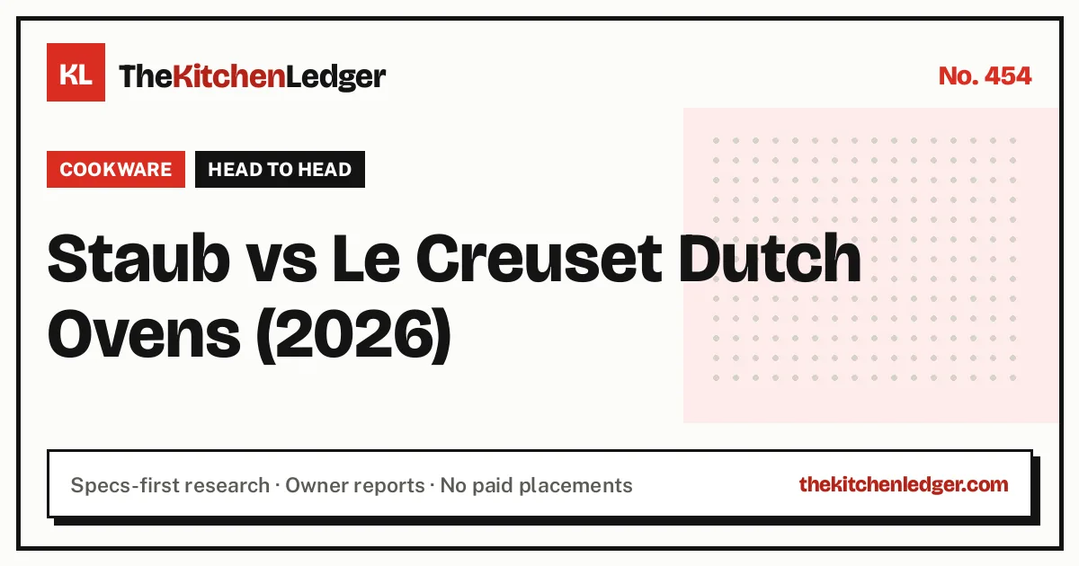 Staub vs Le Creuset Dutch Ovens (2026)