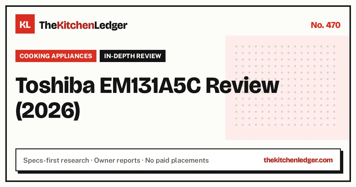 Toshiba EM131A5C Review (2026)