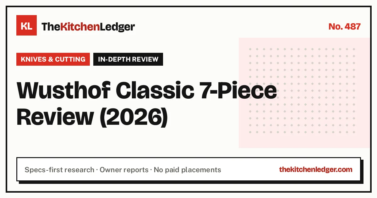 Wusthof Classic 7-Piece Review (2026)