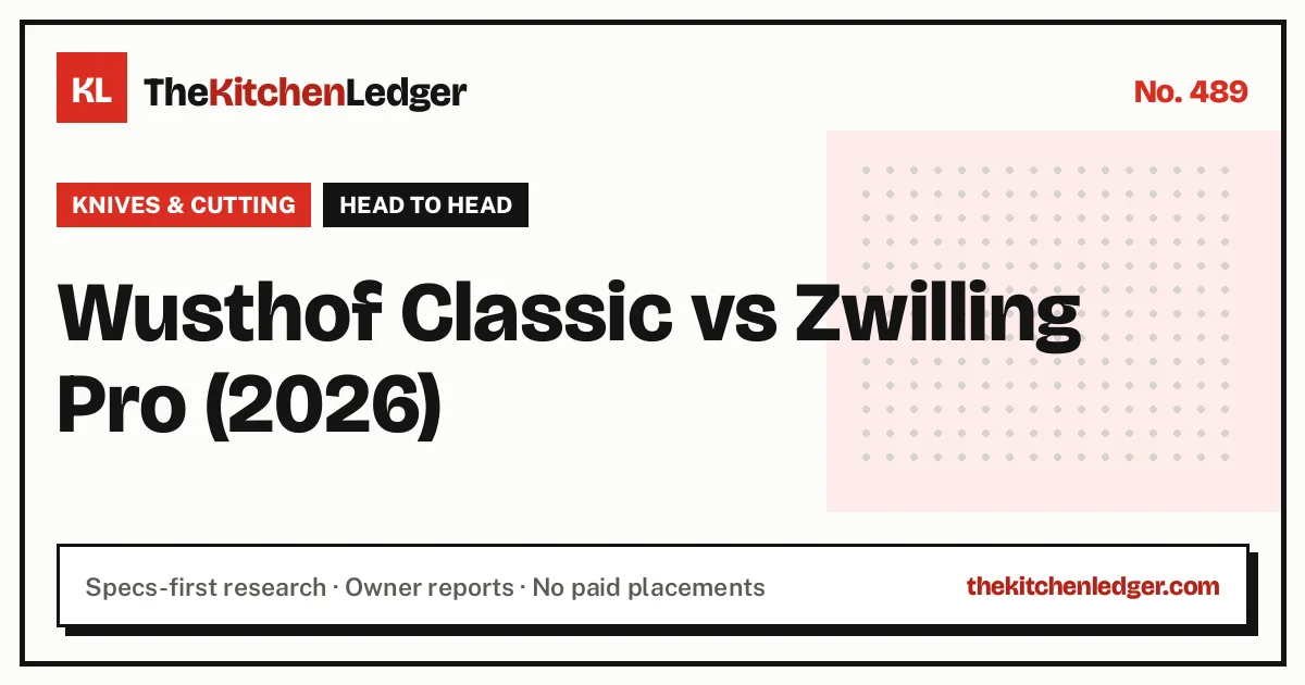 Wusthof Classic vs Zwilling Pro (2026)
