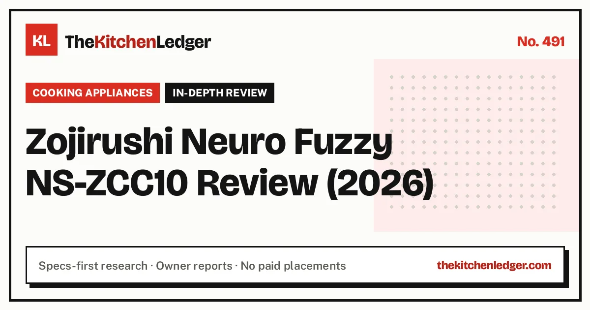 Zojirushi Neuro Fuzzy NS-ZCC10 Review (2026)